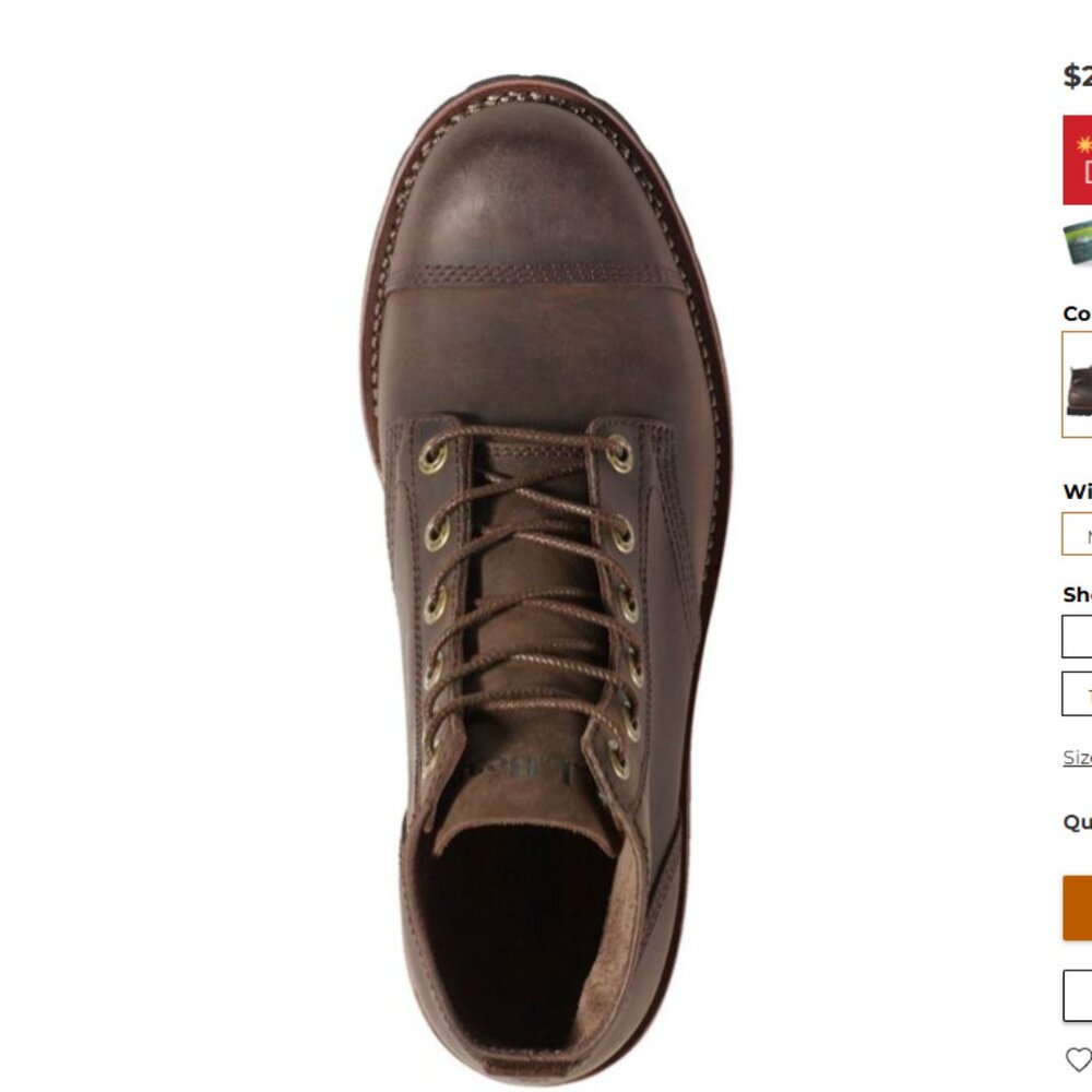 L.L. BEAN BOOT: Men's Bucksport Boots, Cap Toe - Picture 4 of 9